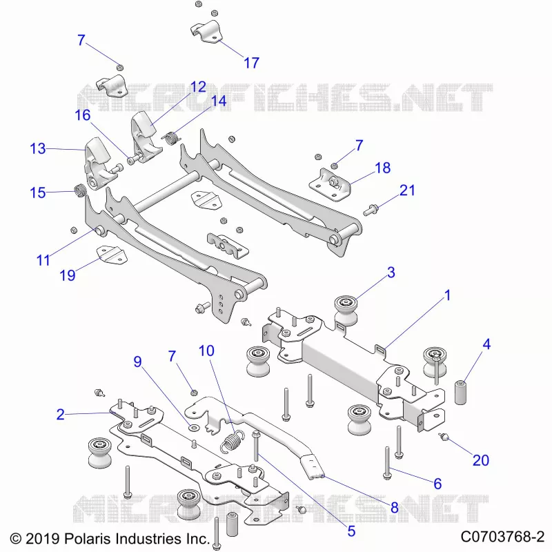 SITZ MOUNTING, FRONT
