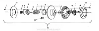 angetriebene Kupplungs ASSEMBLY 440 E942760 and 440 SKS E942560 (49273927390028)