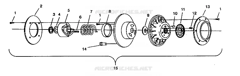 angetriebene Kupplungs ASSEMBLY 440 E942760 and 440 SKS E942560 (49273927390028)