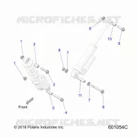 SUSPENSION, SHOCK MOUNTING (FT/RT)