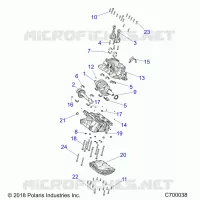 CRANKCASE AND CRANKSHAFT