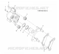 BRAKES, BREMSZANGE HINTEN