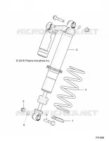SUSPENSION, FRONT SHOCK MOUNTING