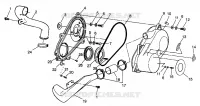 CLUTCH COVER MAGNUM 4X4 W968144 AND SWEDISH MAGNUM 4X4 S968144 (4936053605C002)