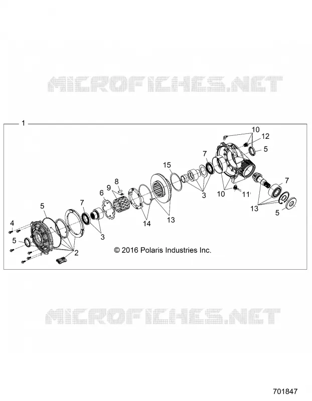 ANTRIEB, FRONT GEARCASE