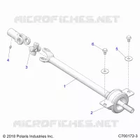 ANTRIEB, MID PROP SHAFT