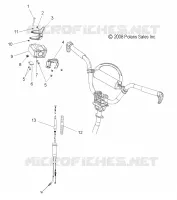MOTOR, DROSSELN CONTROL ASM.