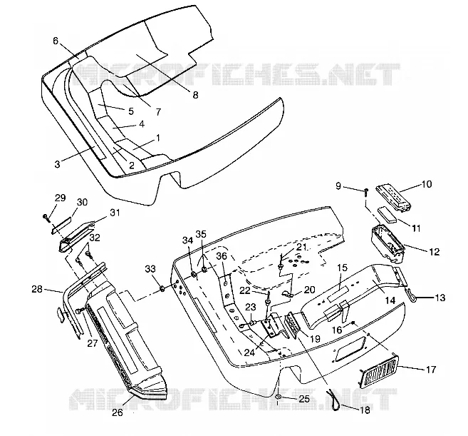 NOSEPAN ASSEMBLY SUPER SPORT E940743 (4927372737004A)