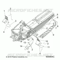 CHASSIS, CLUTCH GUARD/FOOTRESTS/RUNNING BOARDS