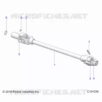 ANTRIEB, FRONT PROP SHAFT