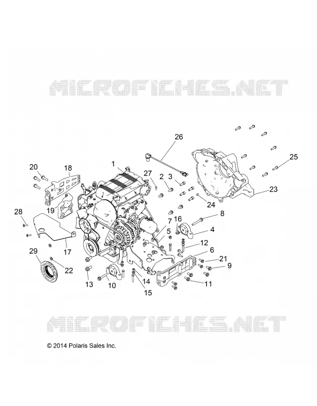 MOTOR, MOUNTING