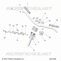 UPPER LENKEN &amp; HANDLEBAR ASM.