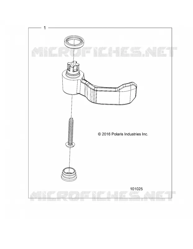 CONTROLS, THROTTLE ASSEMBLY, THROTTLE LEVER KIT