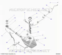 KRAFTSTOFFSYSTEM, FUEL TANK ASM.