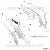 KOTFLÃŒGEL HINTENS AND BEZELS- Z19VDE99NK (C700248-8)