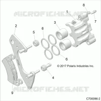VORDERBREMSE CALIPER