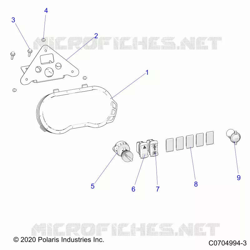 ELEKTRIC, DASH INSTRUMENTS AND CONTROLS