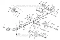 Schienen-Montage (SUSPENSION) 700 XC 0981766 and  EUROPEAN 700 XC E981766 (4944154415B011)