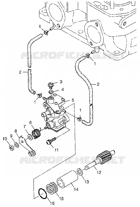 ÖLPUMPE 500 RMK 0982964 and EUROPEAN 500 RMK E982964 (4942634263C014)