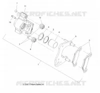 BRAKES, BRAKE BREMSZANGE VORNE