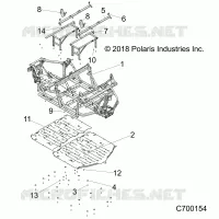 CHASSIS, MAIN FRAME AND SKID PLATES