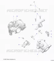 ENGINE, DROSSELKLAPPENGEHÃ„USE AND FUEL RAIL