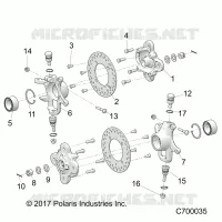 FRONT SUSPENSION HUB
