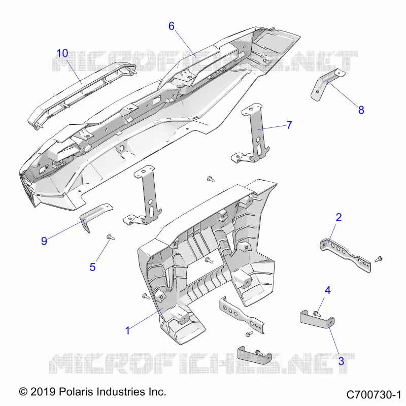 KAROSSERIE HINTEN BUMPER