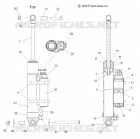 HINTER TRACK SCHOCK (7043403)