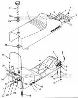 SITZ   GASBEHÄLTER ASSEMBLY RXL 0940768 (4925062506003A)