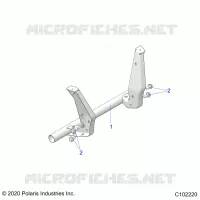 KAROSSERIE HINTEN RACK SUPPORT