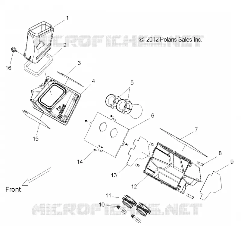 MOTOR, LUFTEINLASS SYSTEM