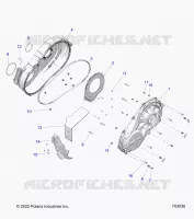 ANTRIEB, CLUTCH COVER, INNER/OUTER
