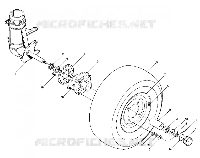 VORDERRAD ASSEMBLY (4916361636017A)