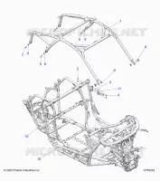 CHASSIS, CAB RAHMEN 