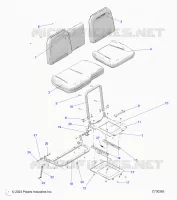 SITZ ASM. AND SLIDER