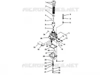 VERGASER SPORT 0960443, SPORT TOURING 0960243  AND EUROPEAN SPORT TOURING (4932223222C014)