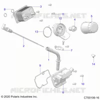 ENGINE, DIPSTICK &amp; OIL FILTER