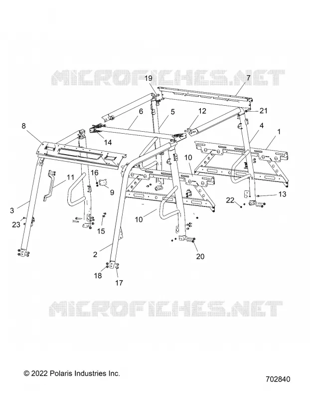 CHASSIS, CAB RAHMEN