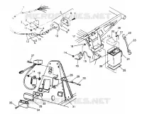 ELEKTRIC/RÜCKLICHT ASSEMBLY 4X4 300 W958130 (4930183018C010)
