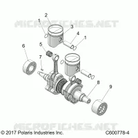 ENGINE, PISTON &amp; CRANKSHAFT