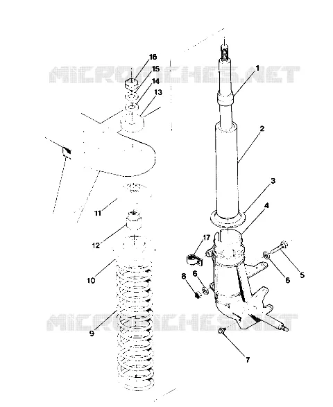 FRONT Verstrebung BIG BOSS 4X6 (4919801980010A)