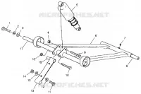 FRONT Drehmomentarm
