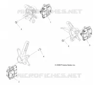 BREMSES, BREMSE CALIPER MOUNTING