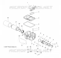 MOTOR, LUFTEINLASS SYSTEM