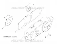 CRANKCASE COVER, LH