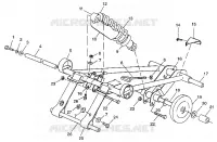 FRONT Drehmomentarm