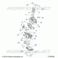 CRANKCASE AND CRANKSHAFT
