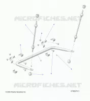 SUSPENSION, REAR STABILISATORSTANGE