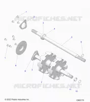 DRIVE TRAIN, JACKSHAFT AND ANTRIEBSWELLE